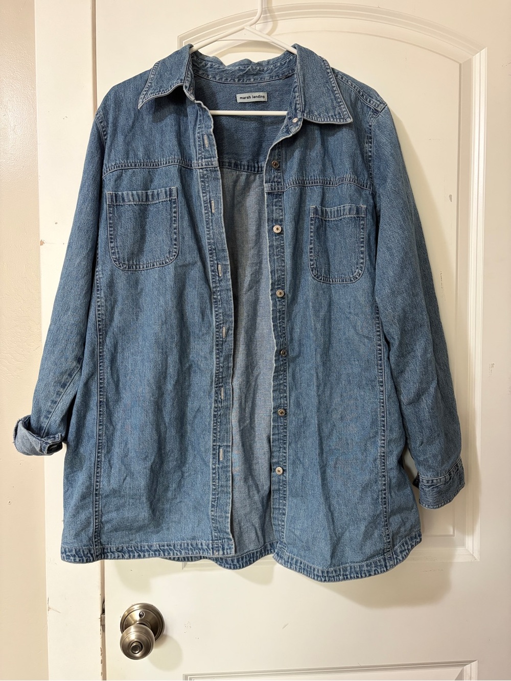 Marsh Landing Denim Shirt Jacket